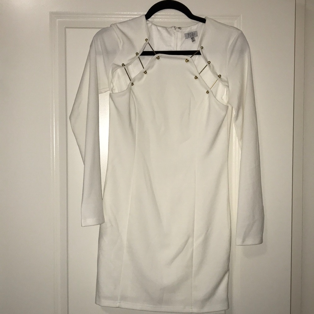 Tobi White bodycon dress